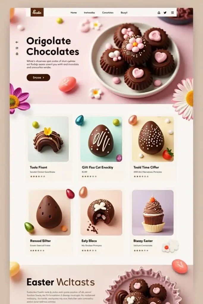 beautiful-website-example-683x1024 Como Montar uma Loja Online de Doces para a Páscoa e Encantar seus Clientes